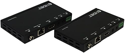 HiAlien 8670HBS Wall-mountable HDMI HDBaseT Extender over Cat5e/Cat6 up to 70m/230ft at 1080p, 40m/130ft at 4k 30HZ supports PoE, Bi-directional IR+RS232