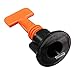 YWILLINK 50pcs Plastic Flat Ceramic Leveler Floor Wall Construction Tools Reusable Tile Leveling System Kits (50pcs)