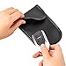 Car Keyless Signal Blocker Case Entry Fob Guard Blocking Pouch Bag Defend WIFI/GSM/LTE/NFC/RF Remotes Control Antitheft Lock Devices Shielding Healthy Cell Phone Credit Card Protection