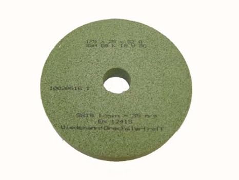 Wiedemann Edelkorundscheibe zum schärfen von HSS Drechsler Werkzeugen auf dem Schleifbock Ø175mm Breite 20mm