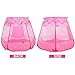 Lepapillon Pink Princess Tent Indoor and Outdoor 1-8 Years Old Children Game Play Toys Tent Balls Not Included (Pink)