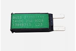 QXNASU 1Pce BUSS 21225-111 13898717 Power Relay 14VDC 10A 25A 2Pins