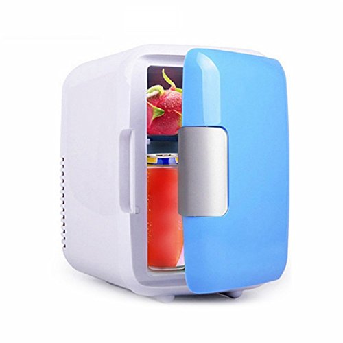 Click Here to See More Images Portable Car Mini Refrigerator Personal Small Electronic Radiator And Heater 4L Caravan Outdoor Use,Blue