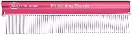 Resco Pro-Style Blue Finishing Comb with Coarse and Fine Tooth Spacing
