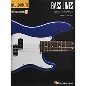 Matt Scharfglass: Bass Lines – Hal Leonard Bass Method: Hal Leonard Bass Method 500 Grooves – All Styles – All Levels
