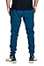 PROGO USA Men's Joggers Sweatpants Basic Fleece Marled Jogger Pant Elastic Waist (Small, Midnight)
