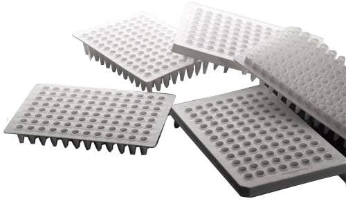 NestScientific USA 402201 Nest Scientific USA 0.2 ml 96 Well PCR Plate, No Skirt, Elevated Wells, Clear