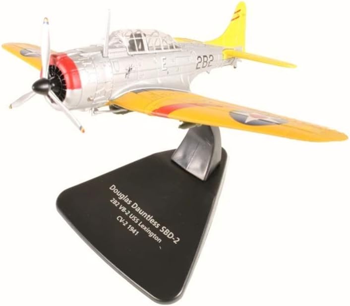 Herpa 81AC075ย Douglas Dauntless Black 2B2ย USS Lexingtonkampfflugzeug