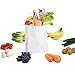 GSSUSA 150PCS White Kraft Paper Bags with Handles Gift Bags Assorted Sizes,8x4.25x10& 10x5x13& 16x6x12 50Pcs Each,White Gift Bags with Handles Bulk Gift Bags for Small Business,Craft Merchandise Bags