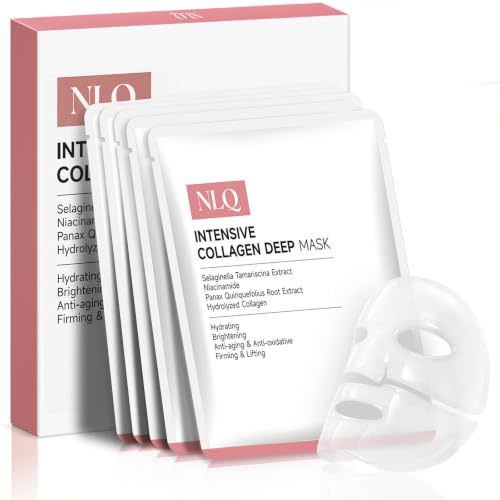 NLQ Collagen Face Mask Overnight Hydrogel Deep Mask - Glass Sk... 419n7CigxLL