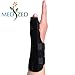 MEDIZED Arthritis Thumb Splint Adjustable Thumb Support with Fastening Straps Thumb Stabilizer Perfect for Treating Arthritis, Sprains, Strains, Trigger Thumb (Right Hand)