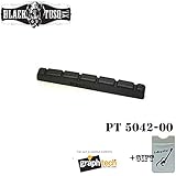 Graph Tech PT-5042-00 TUSQ Nut XL 42mm Pre-Slotted Flat Bottom Guitar Nut for Fender Strat Electric guitar Black