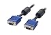 IO Crest VGA SVGA HD 14 Male to Male Video Coaxial Monitor Cable Supports 1080P Full HD for Projectors, HDTVs, Displays, PC, Laptop, CL-CAB32005