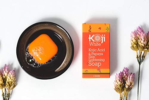 image for Koji White Kojic Acid & Papaya Skin Lightening Soap (2.82 oz / 2 Bars)