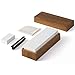 Whetstone 10000 5000 Grit Knife Sharpening Stone & Polishing Kit | 6-in-1 Waterstone Sharpener Set with NonSlip Antique Customized Box, Angle Guide & Flatting Stone for All BEGINNERS & CHEF