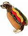 Forum Novelties 75261 Hot Dog Doggie Pet Costume, Small, Pack of 1, Multi-color