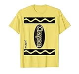 Yellow Crayon Box Halloween Costume Couple Group T-Shirt