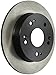 Centric Premium 120.40040 Automotive Replacement Rear Brake Rotor Fits Select Acura CSX/ILX, Honda Civic/Prelude