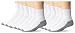 Dickies Men's Stain Resister Quarter Socks, White, 12 Pair