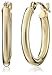 14k Yellow Gold Hoop Earrings (0.6