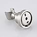 KES Solid Heavy Shower Head Bracket Holder Adjustable Wall Mount, Brushed SUS304 Stainless Steel, C214-BS