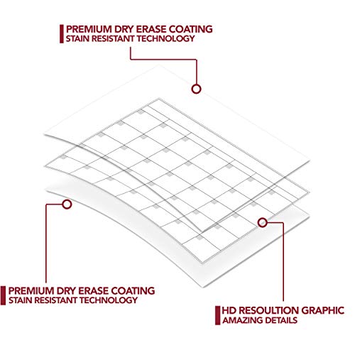 Large Dry Erase Wall Calendar