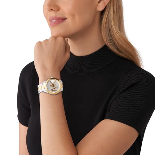 Michael Kors Slim Runway Women's Watch, Stainless Steel Bracelet Watch for Women