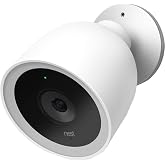 Google - Nest Cam IQ Outdoor Security Camera, NC4100 - White (Renewed)