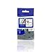 Molshine 2 Pack TZeFX241 Compatible Label Tape for Brother Tze-FX241 TZ-FX241 TZFX241 Black on White (0.7inch 3/4inch 18mm) 8m