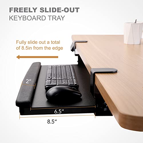 FlexiSpot Large Keyboard Tray Under Desk Ergonomic 25 (30 Including