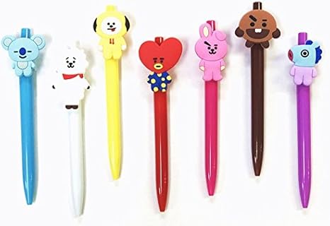 Amazon Co Jp 防弾少年団 Bts Bt21 Tata キャラクターボールペン バンタン ホーム キッチン