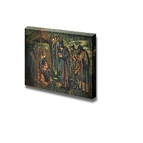 The Star of Bethlehem by Edward Burne-Jones - Canvas Print Wall Art Famous Painting Reproduction - 12" x 18"