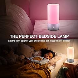 Vont RGB Table Lamp, Bedroom Lamp w/ Touch