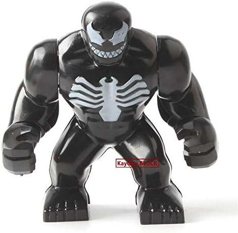 PampasSK Blocks - Large Super Heroes Anti Venom Riot Carnage Movie Hulkbuster Darkseid Green Lantern Figure Set Building Block Brick Gift Kids Toy 1 PCs