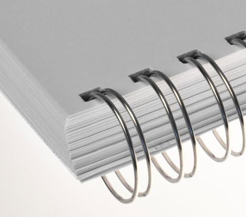 Renz 321600923 16.0 mm Ring Wire Cut Element - Silver. 2:1 Pitch. A4. 50 Wires per Box.