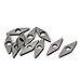 Uxcell a16010500ux0256 Machine Lathe Milling Tool Carbide Cutter Turning Insert mV1603 10 Pcs,