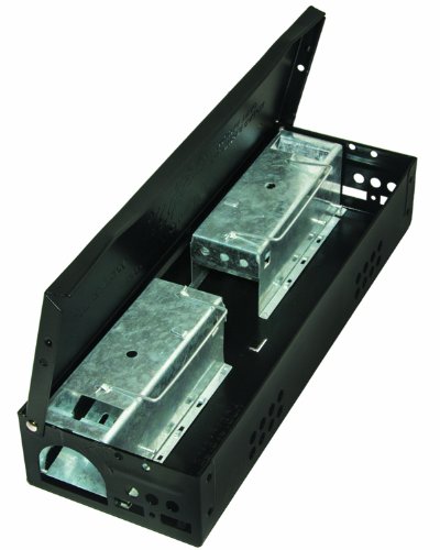 JT Eaton 427CL Speedy Clean Little Pete Slim Multiple Catch Mouse Trap with Clear Lid (Pack of 12)