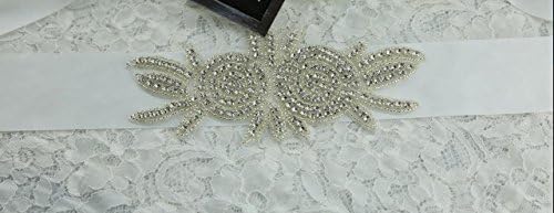 Handmade Rhinstone Belt Sashes Handmade Custom-Made Beading Wedding Belt Bridal Accessories Sashes Crystal Bridesmaid Dress Belt