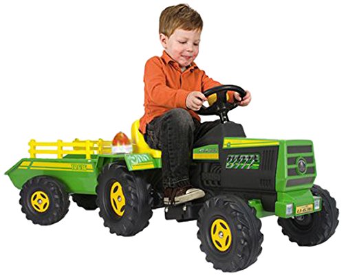 Tractor Con Remolque Y Bateria 6V +1Año