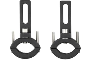 Leadigol Motorcycle Headlight Bracket,Light Bar Mounts,22-35mm Front Fork Lamp Mount Pole Brackets,Extension Tube Clamp for Motorcycle ,Motorcycle Fog Light Mounting Holder