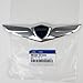 HYUNDAI Genesis Sedan Wing Hood Black Silver Emblem