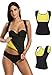 Firecos Slimming Body Shaper for Women Belly Fat Burner Hot Sweat Sauna Vest Tank Top Weight Loss Shapewear No Zipper Black(XL)