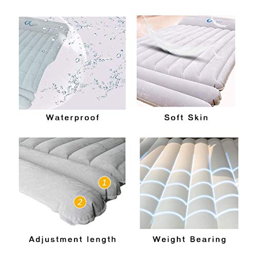 WJM Car Air Bed for Tesla Model S Model X 5 Seats Universal SUV MPV Inflatable Mattress for Camping Outdoor Home - Thumbnail 5