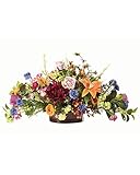 Floral Tapestry Silk Flower Centerpiece