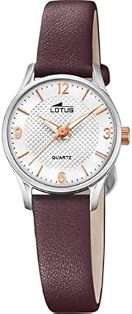 Lotus Reloj Analógico para Mujer de Cuarzo con Correa en ...