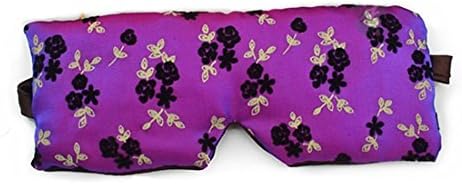 ThunderStar® Anti Aging Lavender Eye Pillow Silky Eye Mask Natural Relaxation - Stress Relief Improve Sleep &amp; Reduce Wrinkles For Puffy Eyes, Dark Circles, Headaches, Migraines