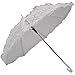 Olymstore(TM) Elegant Lace Embroidered Wedding Bridal Umbrella Parasol White