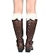 Leg Warmers,Haoricu Women Winter Over Knee Socks Extra Long Leg Warmers Boot Cover