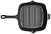 Ewei's Homeware 10.5 inch Pre Seasoned Cast Iron Skillet Pan, Square Grill Pan