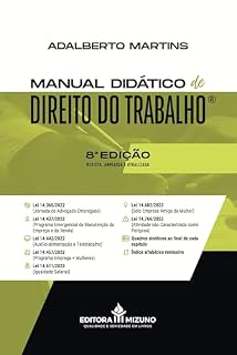 Livro Manual Didático de Direito do Trabalho 8ª edição (2024)